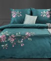 KOMPLET POŚCIELI HAFT5 160X200 CM, 2 SZT. 70X80 CM TURKUSOWY[2].jpg