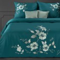 KOMPLET POŚCIELI HAFT6 160X200 CM, 2 SZT. 70X80 CM TURKUSOWY[0].jpg