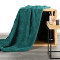 KOC D91 CARO 200 X 220 CM CIEMNOZIELONY