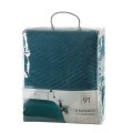 NARZUTA D91 KPL 200 X 220 CM CIEMNOTURKUSOWY
