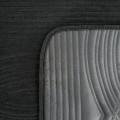 NARZUTA VELVET2 170 X 210 CM CZARNY