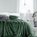 KOC D91 TIFFANY 150 X 200 CM CIEMNOZIELONY