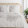 KOMPLET POŚCIELI SATYNOWEJ PREMIUM27 140 X 200 CM BIAŁY