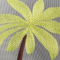 FIRANA GOTOWA DINO 140 X 250 CM BIAŁY