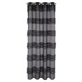 FIRANA GOTOWA MARGARET 140 X 250 CM CZARNY