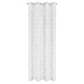 FIRANA GOTOWA ROZI 140 X 250 CM BIAŁY