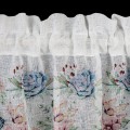 FIRANA GOTOWA DORA 150 X 30 CM BIAŁY