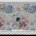 FIRANA GOTOWA DORA 150 X 30 CM BIAŁY