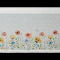 FIRANA GOTOWA NATI NA TAŚMIE 150 X 60 CM BIAŁY