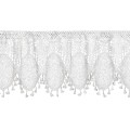 FIRANA GOTOWA MOLY NA TAŚMIE 150 X 30 CM BIAŁY