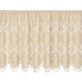 FIRANA GOTOWA MOLY NA TAŚMIE 150 X 60 CM JASNOBEŻOWY