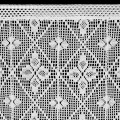 FIRANA GOTOWA MARTHA NA TAŚMIE 150 X 60 CM BIAŁY