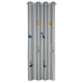 ZASŁONA GOTOWA DINO 140 X 250 CM SREBRNY