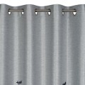 ZASŁONA GOTOWA ALVIN 140 X 250 CM SREBRNY