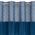 ZASŁONA GOTOWA D91 AGNES 140 X 250 CM GRANATOWY