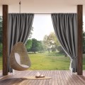 ZASŁONA GOTOWA GARDEN NA TAŚMIE 155 X 200 CM STALOWY