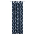 ZASŁONA GOTOWA GARDEN 14 NA SZELKACH 155 X 220 CM GRANATOWY