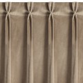 ZASŁONA GOTOWA MELANIE 80 X 270 CM CIEMNOBEŻOWY