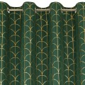 ZASŁONA GOTOWA CANDE 140 X 250 CM ZIELONY