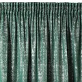 ZASŁONA GOTOWA D91 CYPR NA TAŚMIE 140 X 270 CM TURKUSOWY