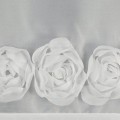 ZASŁONA GOTOWA ROSES 12 NA TAŚMIE 140 X 270 CM BIAŁY