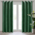 ZASŁONA GOTOWA MELANIE 215 X 250 CM CIEMNOZIELONY