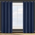 ZASŁONA GOTOWA D91 PARISA 135 X 250 CM GRANATOWY