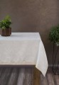 OBRUS LILIAN 145 X 400 CM KREMOWY