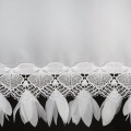 FIRANA GOTOWA LORETA 2 NA TAŚMIE 400 X 160 CM BIAŁY