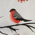 KOMPLET POŚCIELI ŚWIATECZNEJ BERRY 220 X 200 CM BIAŁY
