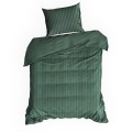 KOMPLET POŚCIELI SATYNOWEJ VERA 220 X 200 CM CIEMNOZIELONY