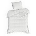 KOMPLET POŚCIELI SATYNOWEJ VERA 220 X 200 CM BIAŁY