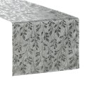 OBRUS SIMONA 40 X 180 CM SREBRNY