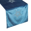 OBRUS ILONA 40 X 140 CM GRANATOWY
