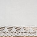 OBRUS NATALY 35 X 180 CM BIAŁY