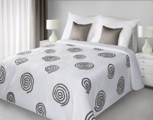 Narzuta 220x240 OPI EuroFirany biały+brąz %%%%