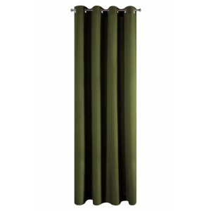 Zasłona gotowa na przelotkach 140x250 gładka Adore c.zielony
