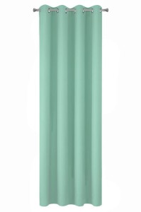 Zasłona gotowa na przelotkach 140x250 gładka Adore mięta