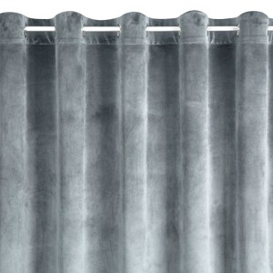 Zasłona gotowa 215x250 Eurofirany Melanie srebrny