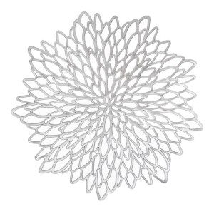 Podkładka mata EuroFirany glamour Monic 01 srebrny