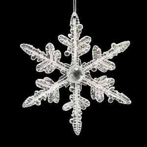 Gwiazdka Ozdoby CHOINKOWE EUROFIRANY 41 biały