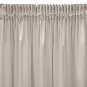 Zasłona velvet 140x270 na taśmie Pierre Cardin beż Sibel