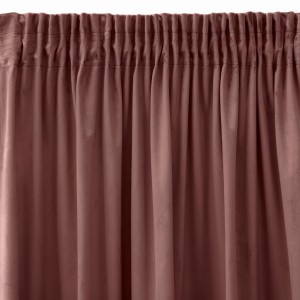 Zasłona velvet 140x270 na taśmie Pierre Cardin c.róż