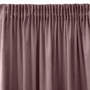 Zasłona velvet 140x270 na taśmie Pierre Cardin puder