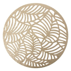 Podkładka glamour Eurofirany 38cm Ela szampan