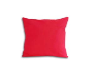 Poszewka 40x40 z satyny bawełnianej koral róż