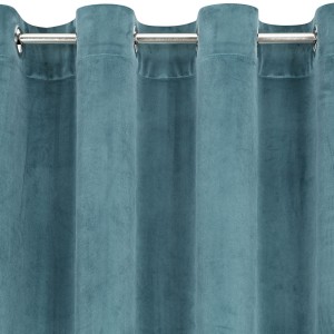 Zasłona welurowa na przelotkach 140x250 Melanie c.niebieski
