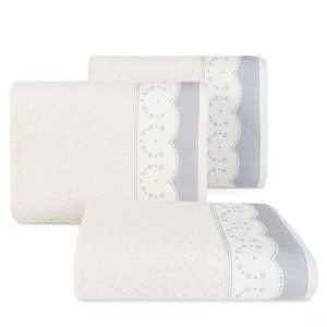 Ręcznik 70x140 Eurofirany Tina beżowy