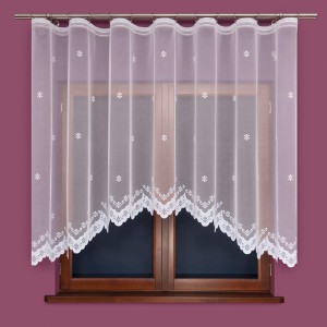 Firanka 180x330 żakardowa biała Markizeta 004252
