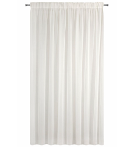 Firana woal kreszowany 350x250 Eurofirany Amelia kremowy